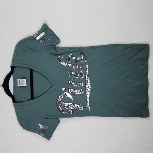 Pink Victoria Secret Women's  T-shirt Short  Sleeve Xsmall